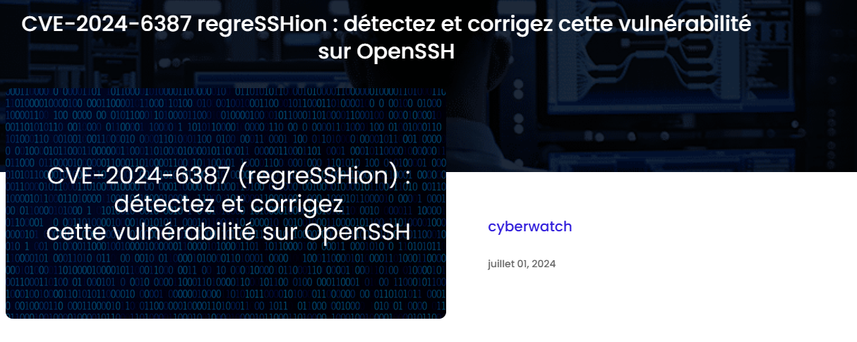 OpenSSH Vulnerability